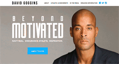 Desktop Screenshot of davidgoggins.com